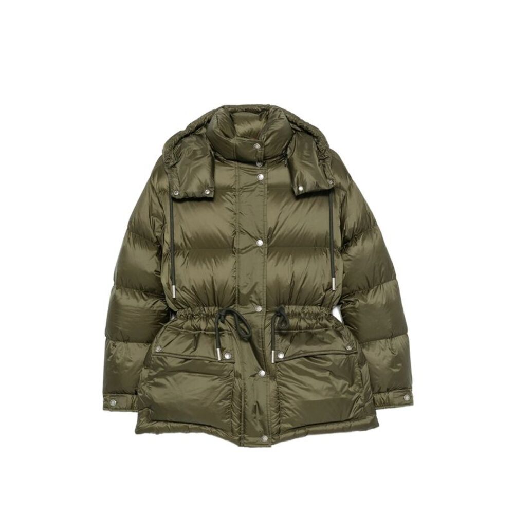 Moncler Green Jackets - Puffer Jackets Women
